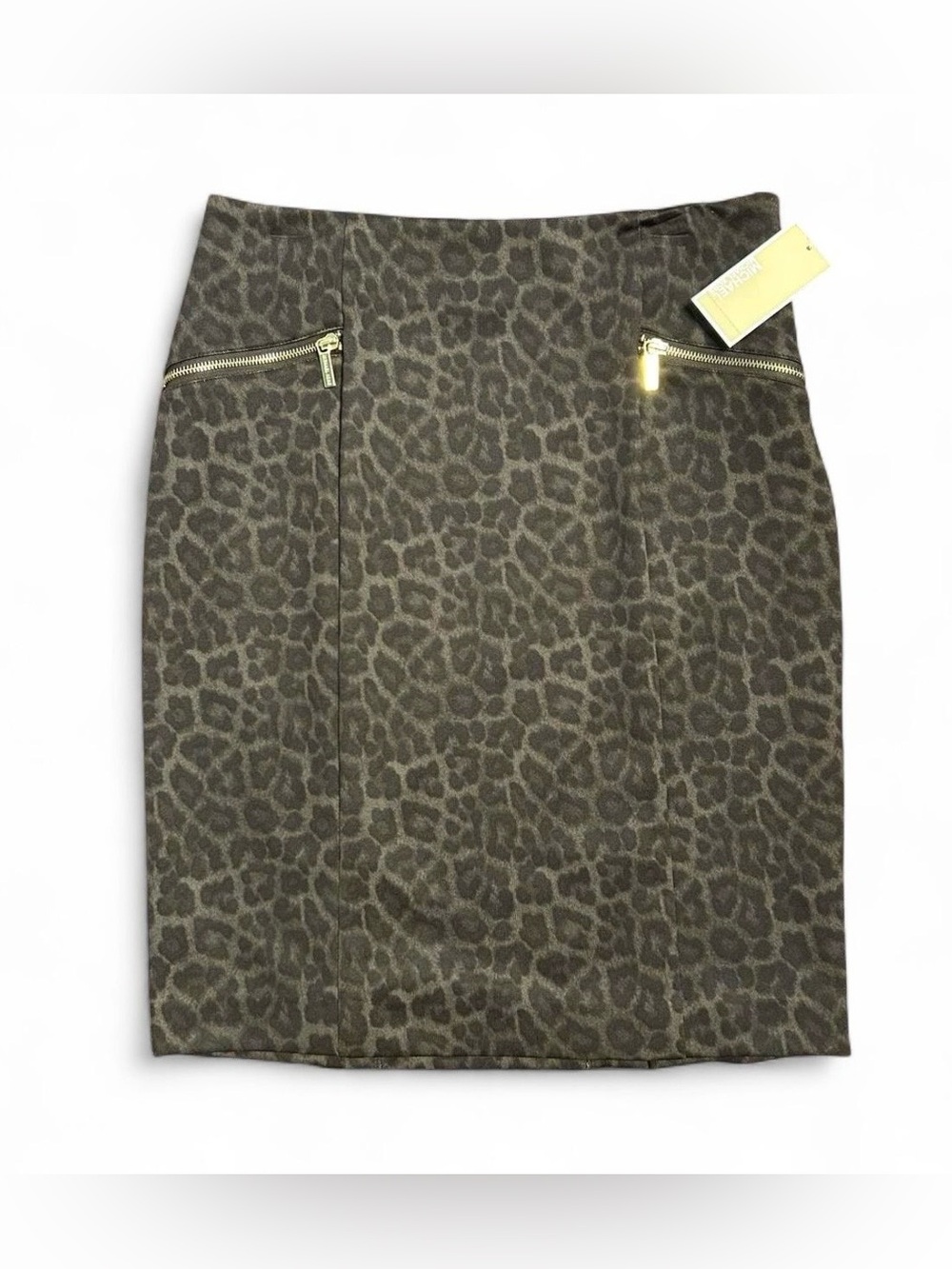 Y2K Michael Kors Leopard print Pencil Skirt - NWT